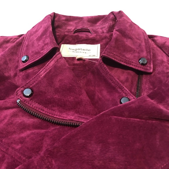 bagatelle heritage suede jacket